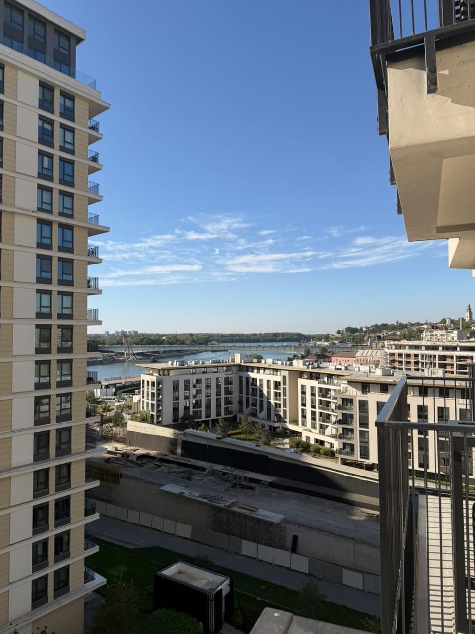Balcony/Terrace, City view, River view