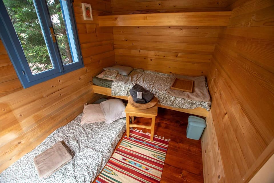 mobile house on a herbs farm Luxury tent in Friuli-Venezia Giulia