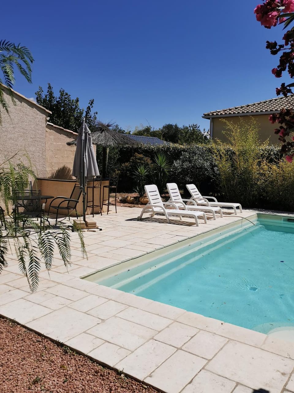 Patio, Pool view, Swimming pool