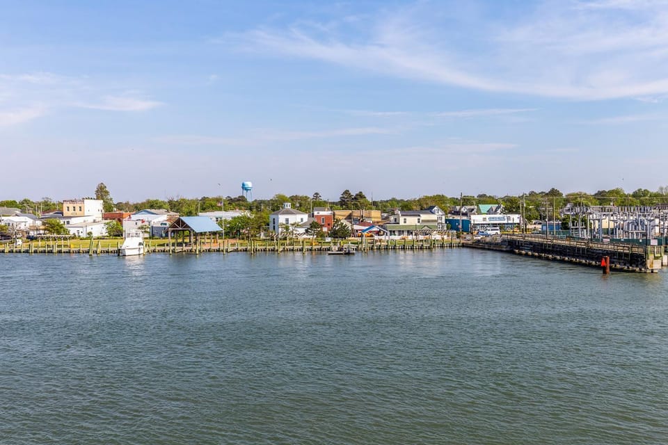 At the Waters Edge House in Chincoteague Island