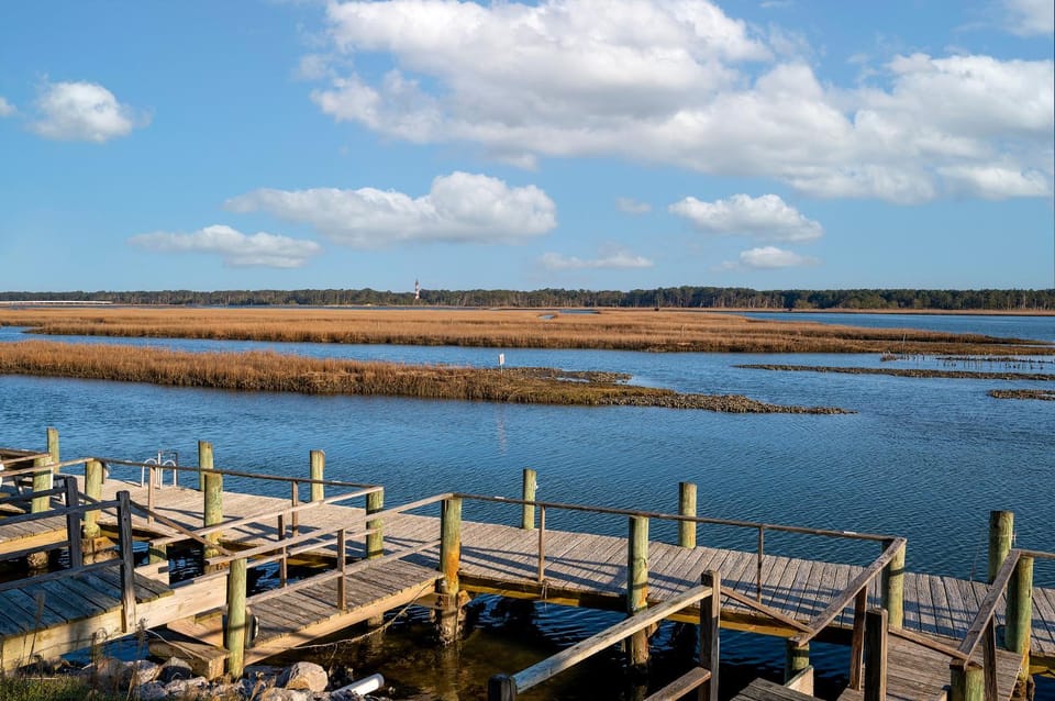 Duck Harbor at Waters Edge House in Chincoteague Island