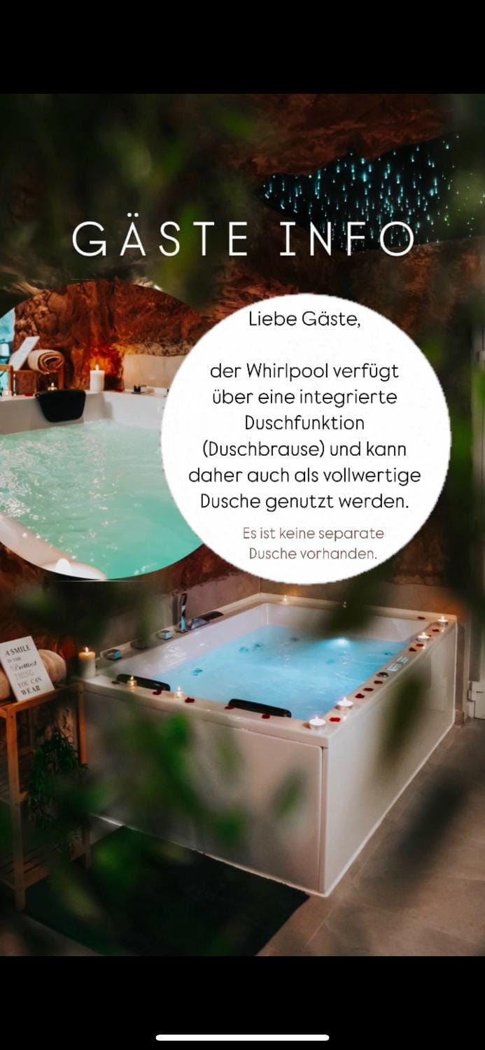 Wellness Paradise mit Whirlpool Apartment in Witten