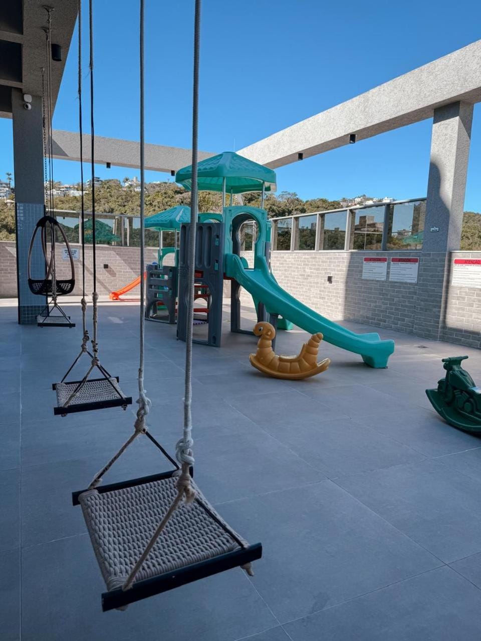 Children play ground, Pool view