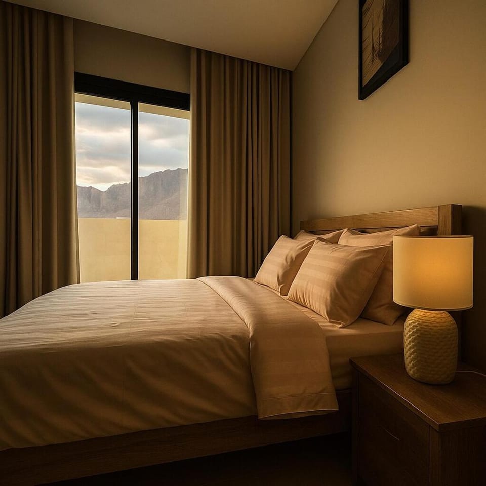 شقه غرفتين وصاله بشرفه Apartment in Al Madinah Province