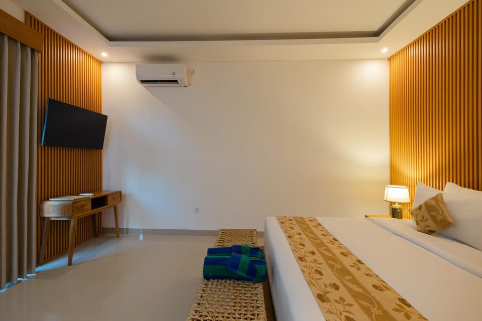 Communal lounge/ TV room, Bed, TV and multimedia, Photo of the whole room, Evening entertainment, Bedroom, air conditioner