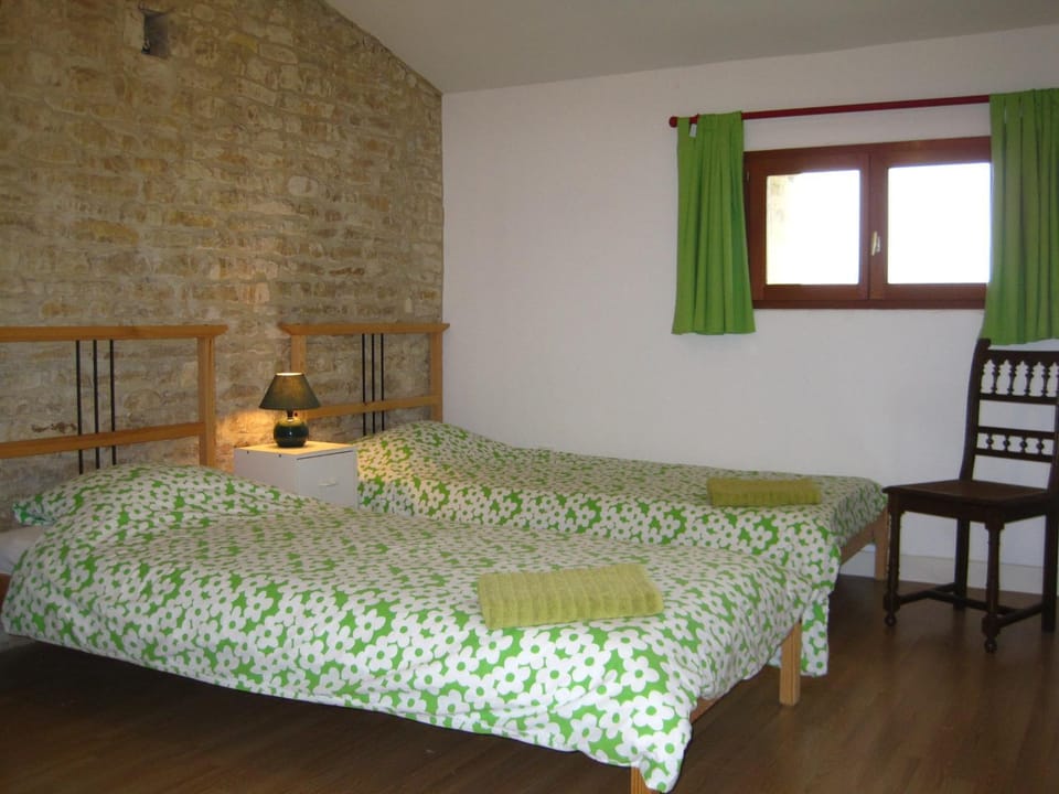 Bed, Photo of the whole room, Bedroom, On site, Garden view