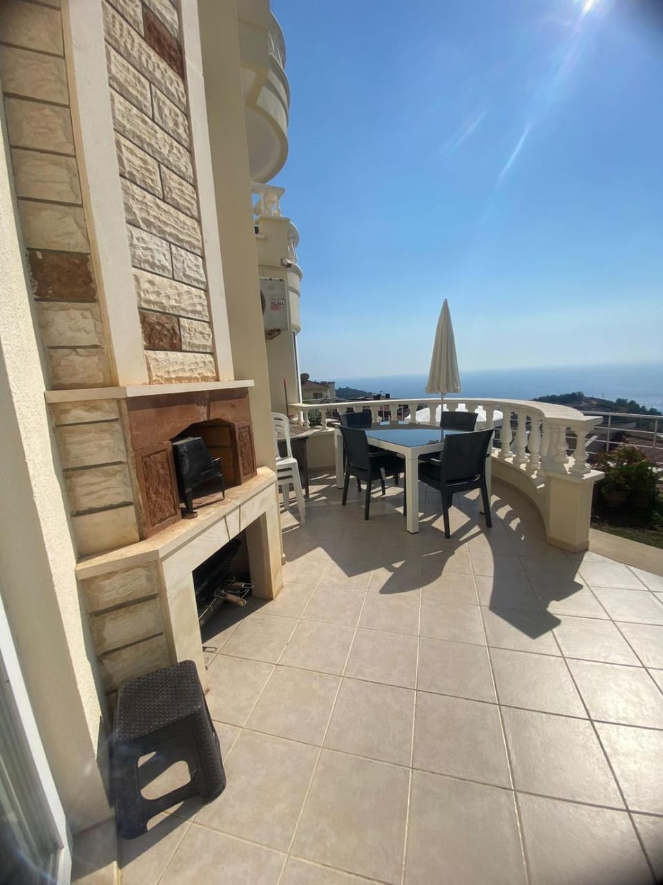 Patio, Balcony/Terrace, Sea view