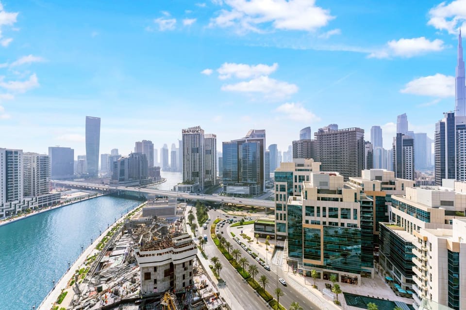FAM Living Trillionaire Residences Premium Studio with Private Jacuzzi and Canal View Apartment in Dubai