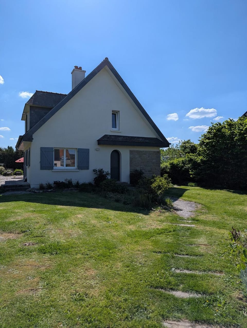Property building, Garden view