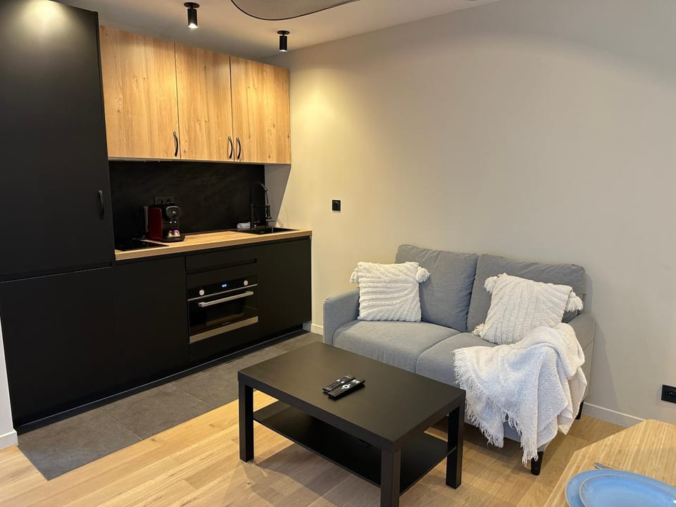Kitchen or kitchenette, Living room