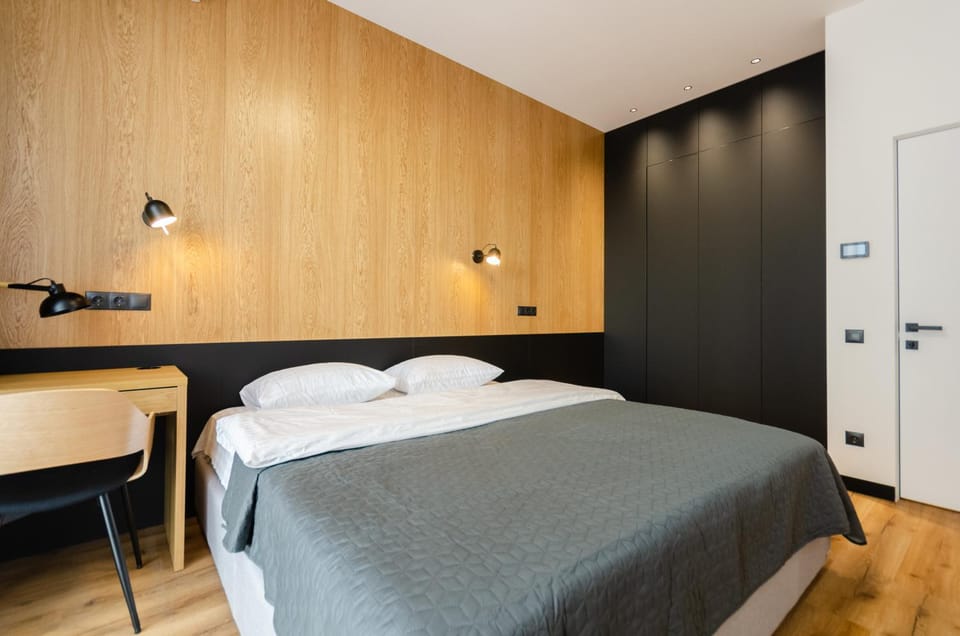 Bed, Bedroom, wardrobe