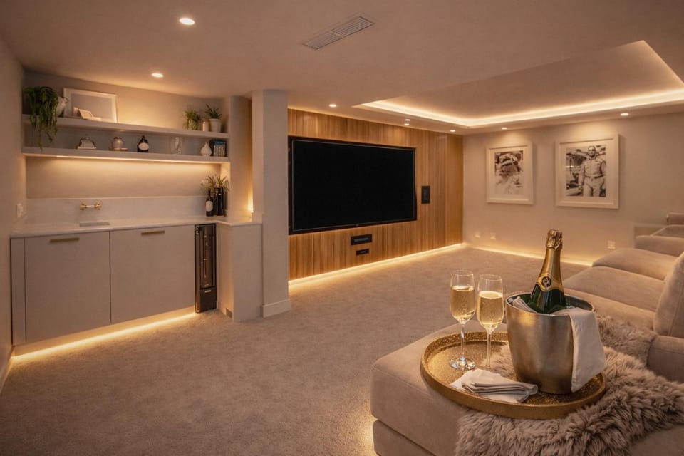 Communal lounge/ TV room, TV and multimedia, Living room, Seating area