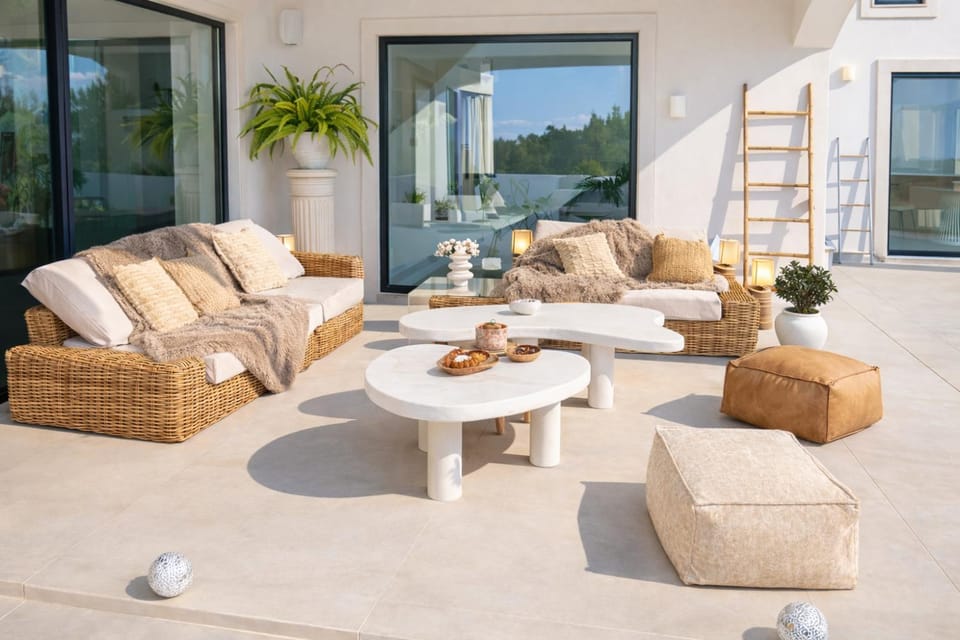Patio, Living room