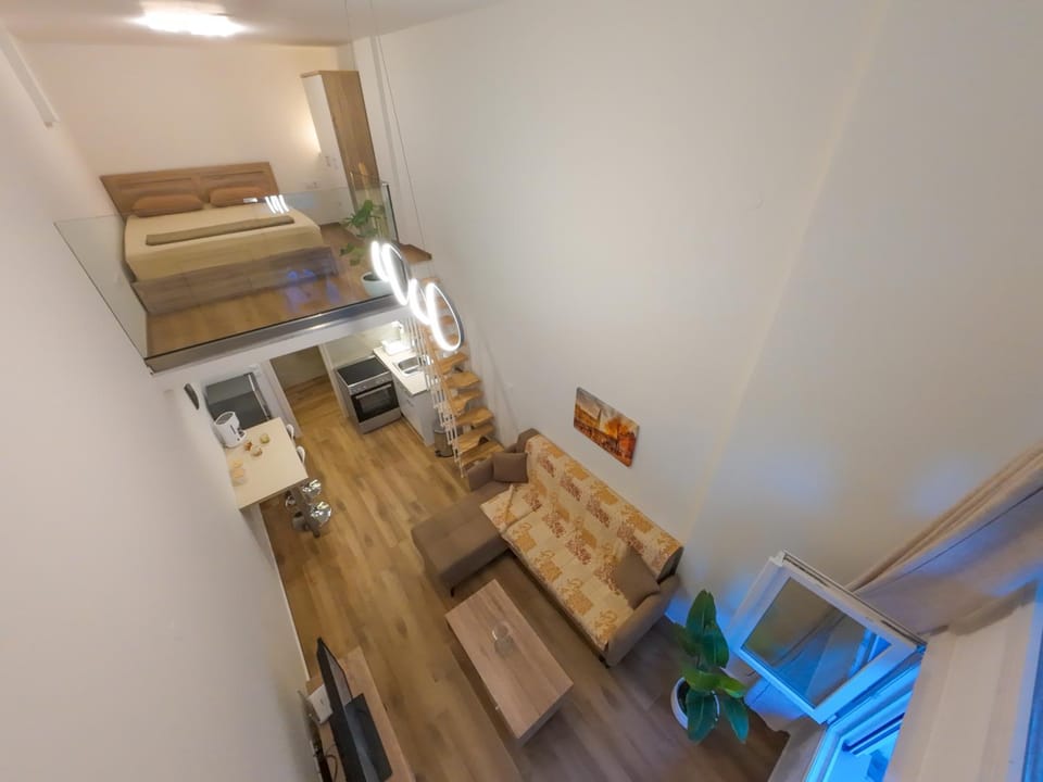 Bed, Kitchen or kitchenette, Living room, Photo of the whole room, Seating area, Dining area, Bedroom