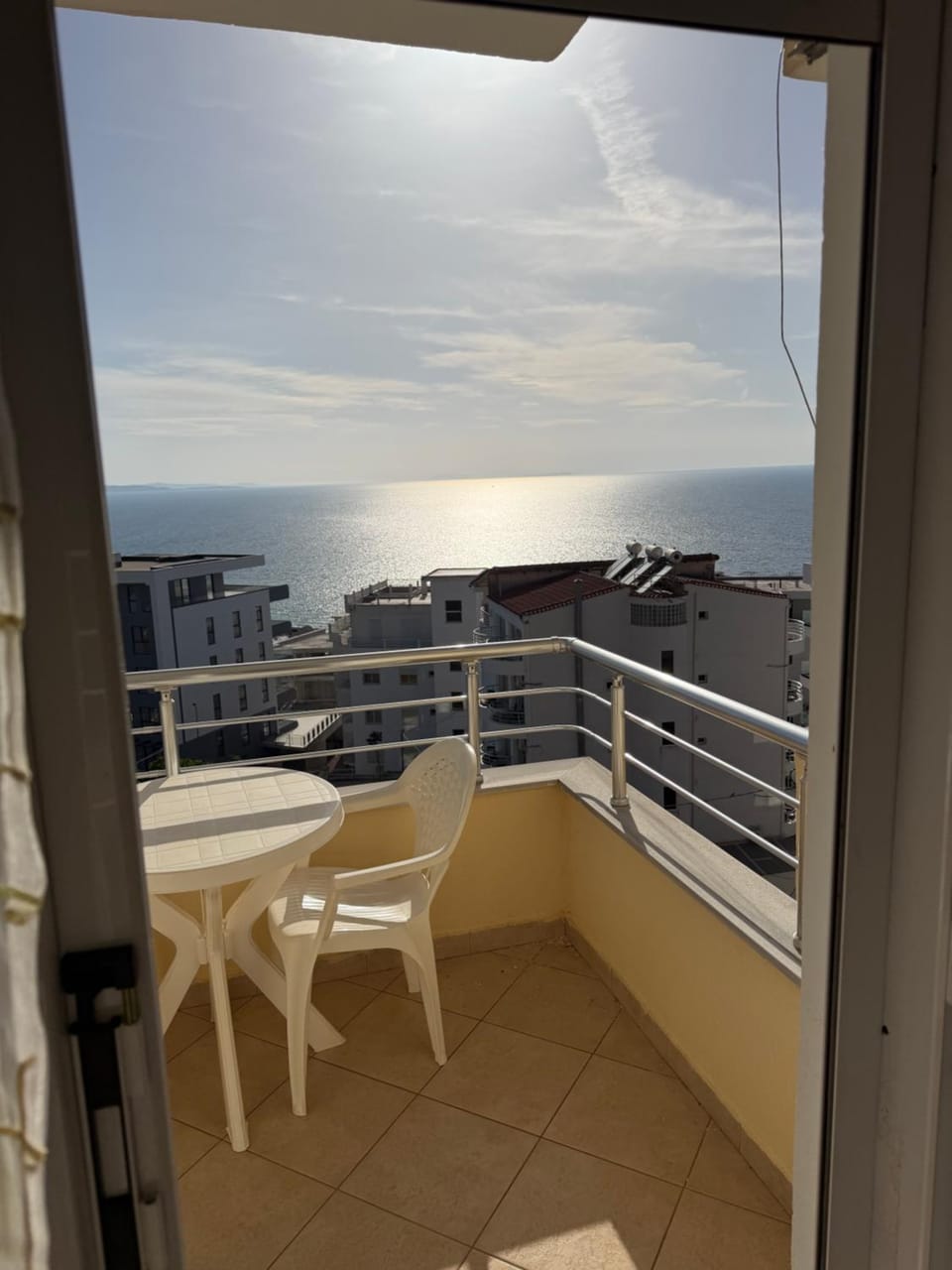 Day, View (from property/room), Balcony/Terrace, Dining area, Sea view