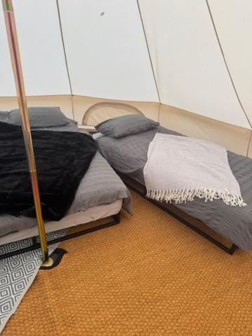 Hill Fruit Farm Glamping Luxury tent in North Norfolk District