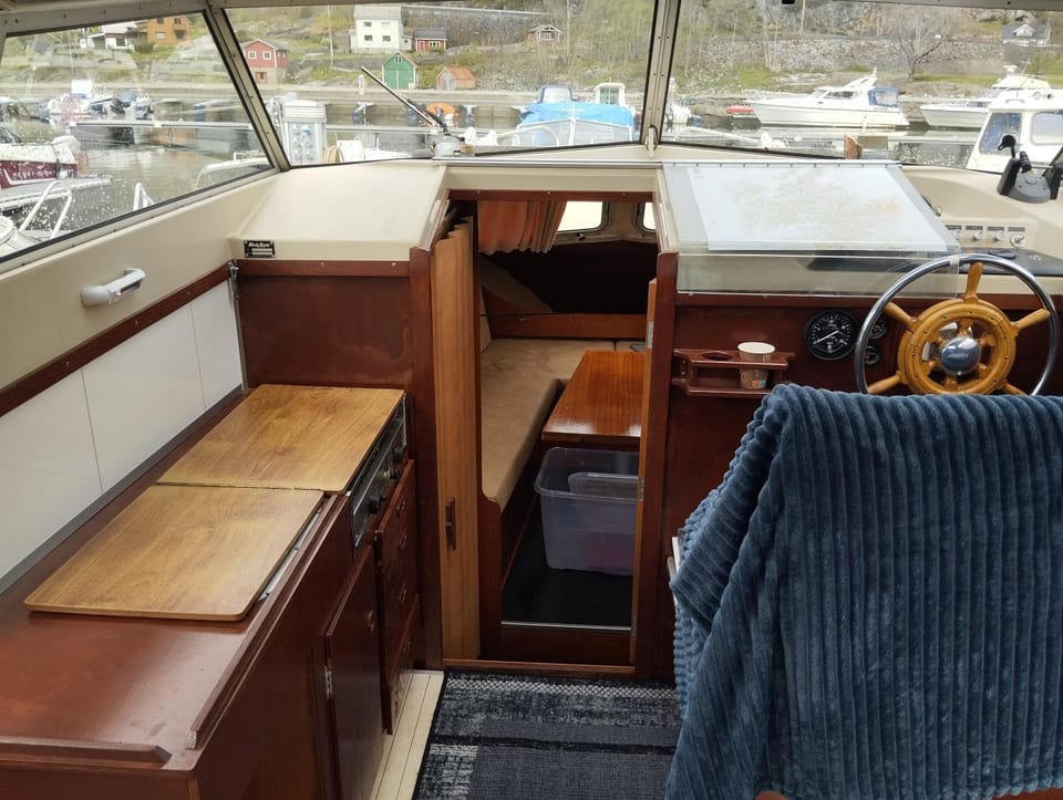 Flamingo Docked boat in Rogaland