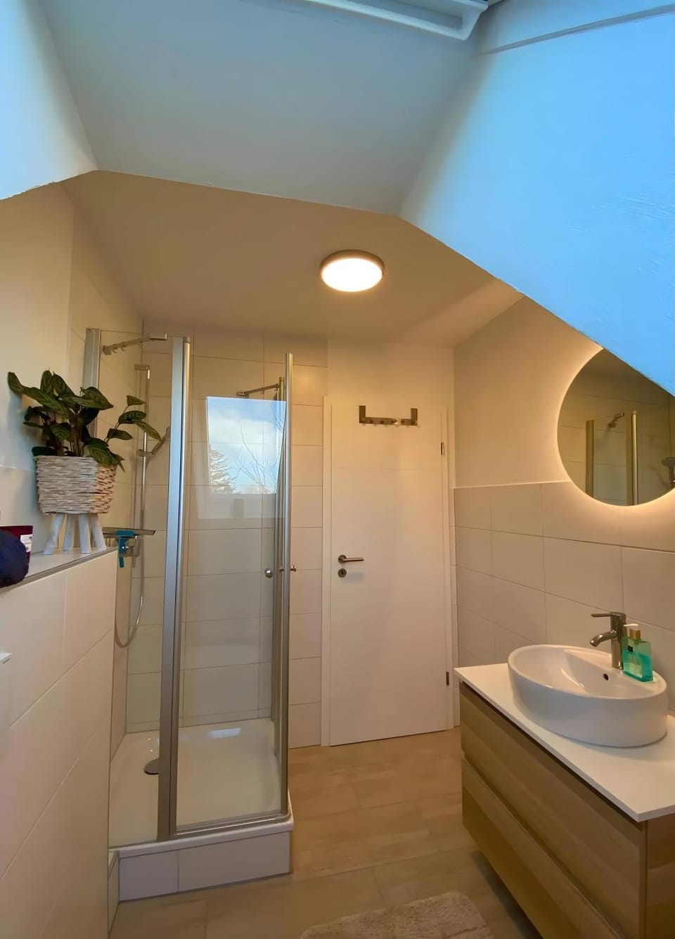 Bathroom, Living room