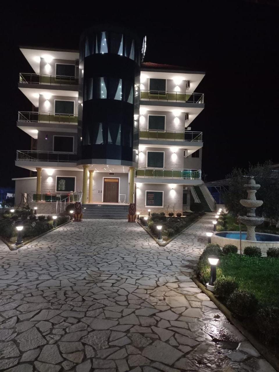 Property building, Night