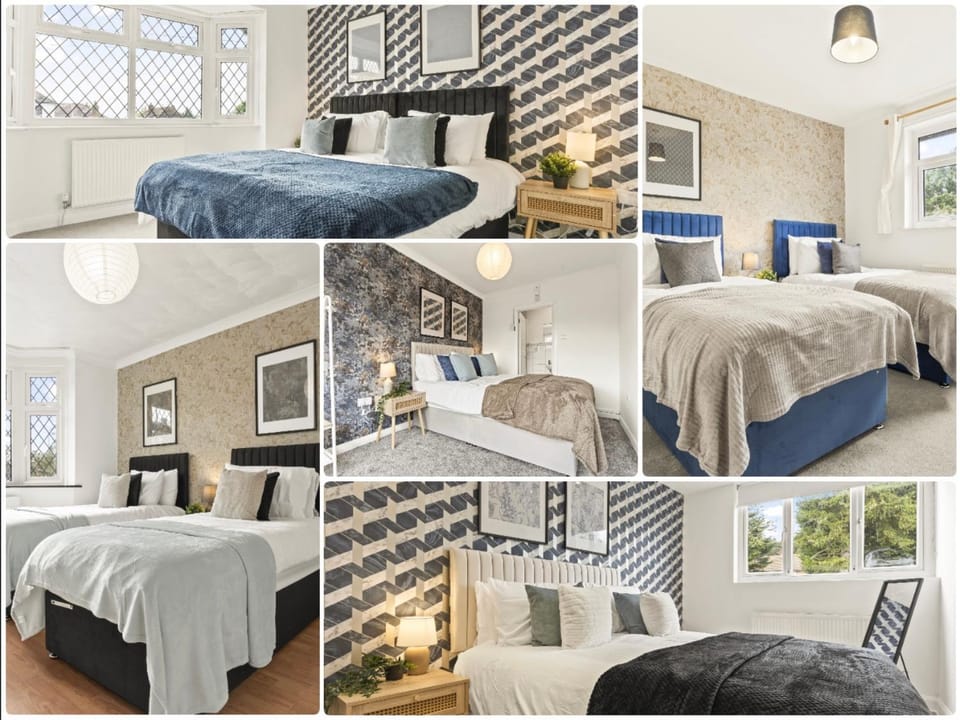 Six Bedroom House by Brookland Stays Serviced Accommodation Short Lets Hertfordshire with Free WiFi House in Watford