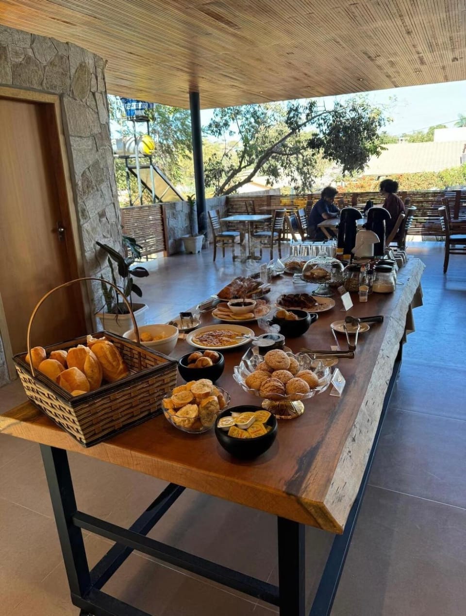 Buffet breakfast