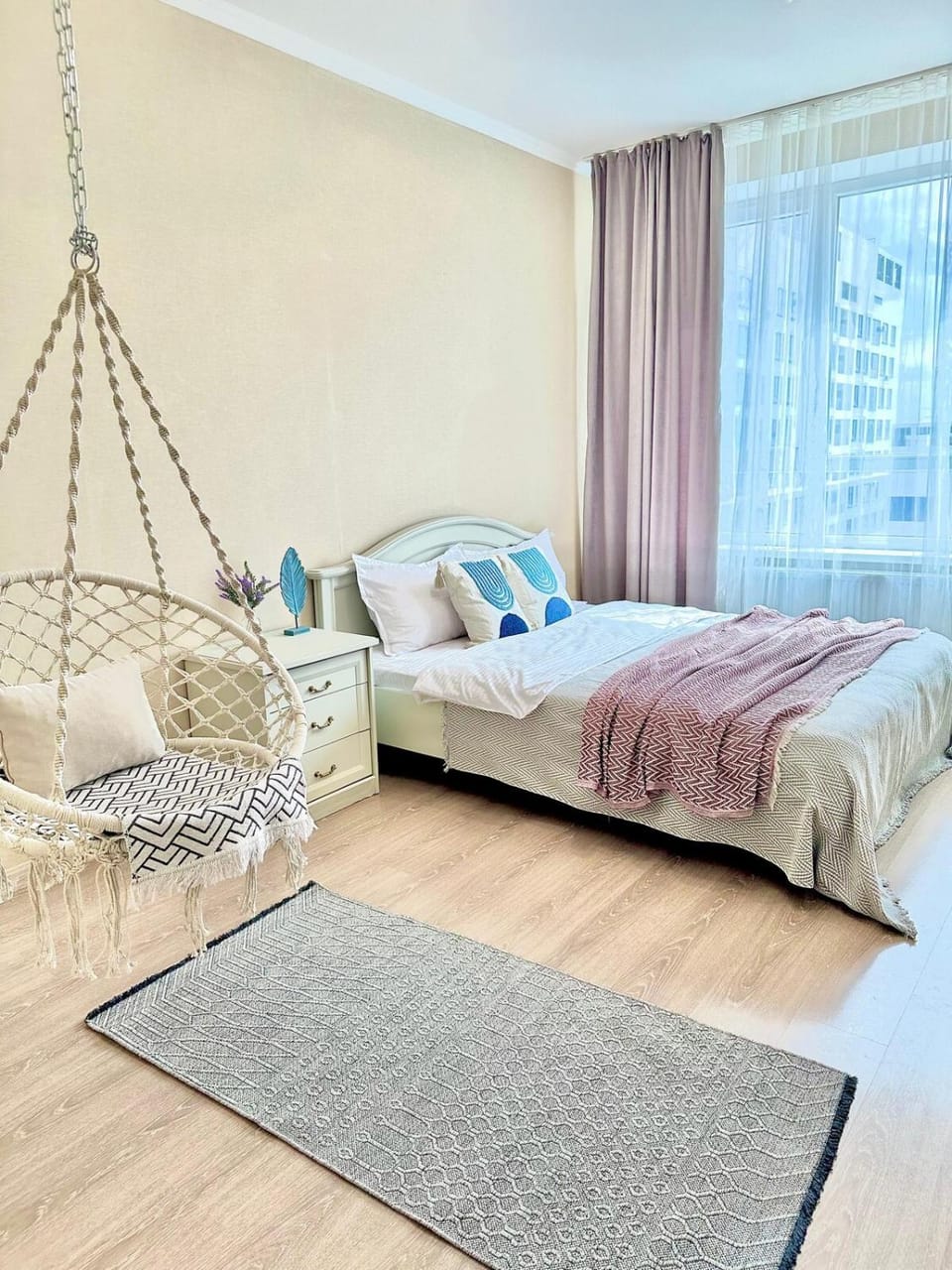 Apartment with a swing! Apartment in Kazakhstan