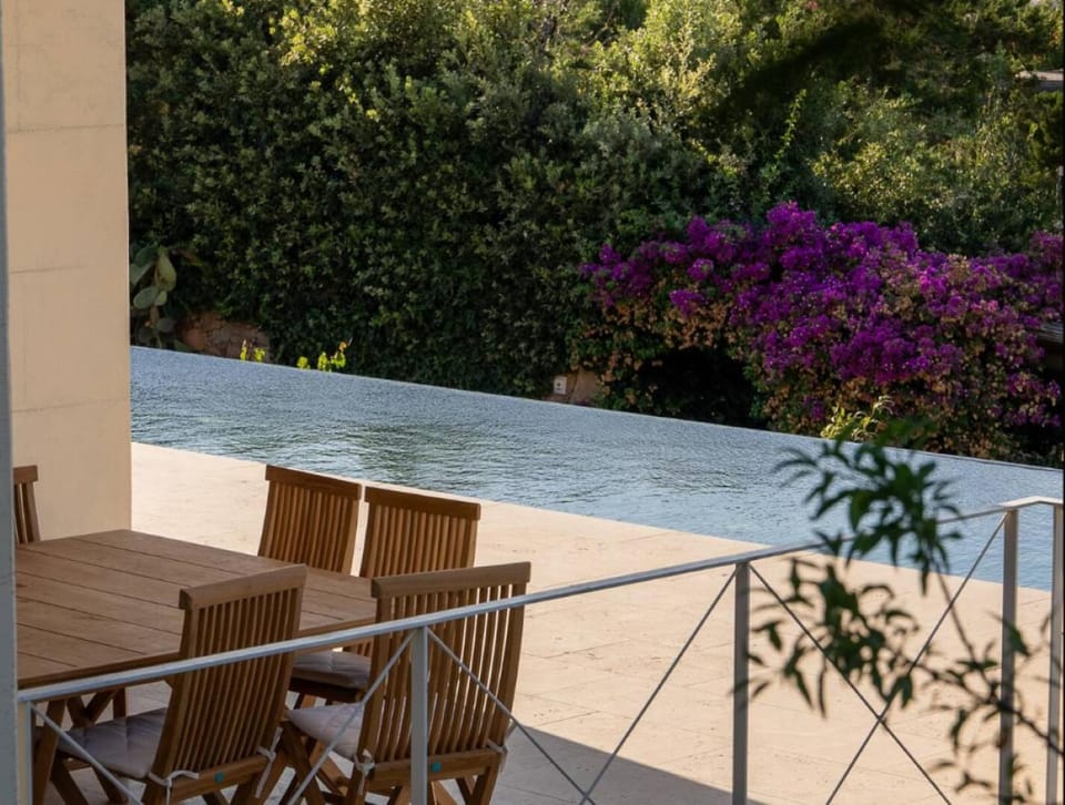 Villa Dea overlooking the harbor of Porto Cervo Villa in Sardinia