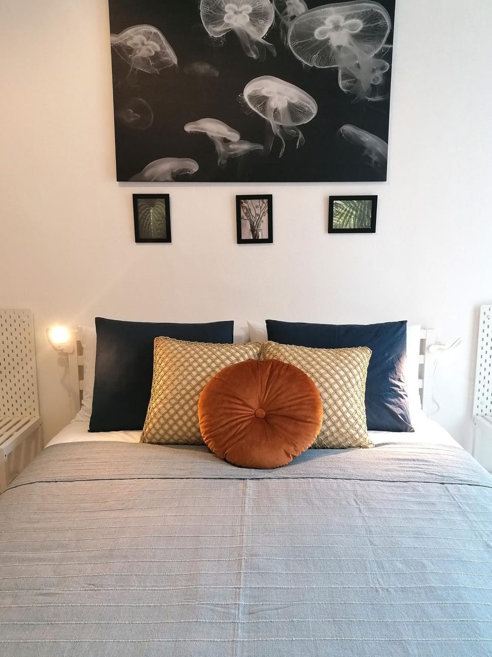 Bed, Bedroom, City view, flat iron, hair dryier, soundproof, wardrobe