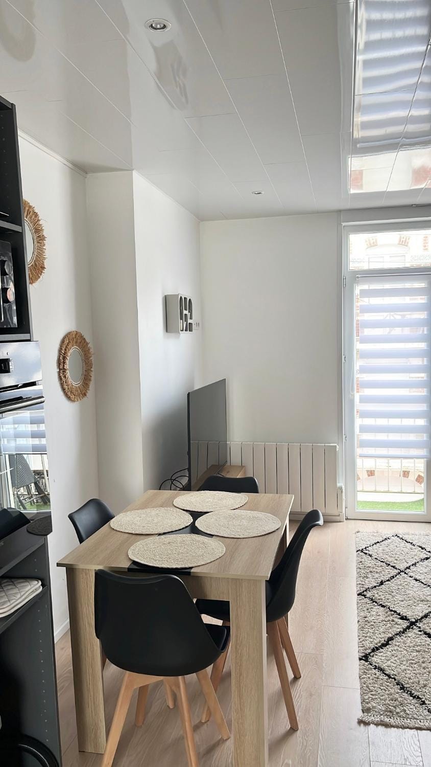 Appartement vue mer au cœur de Berck Plage Apartment in Berck