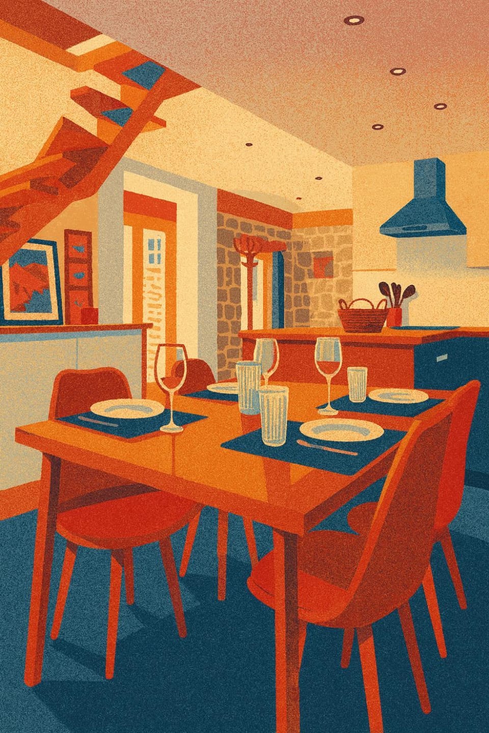 Facade/entrance, Kitchen or kitchenette