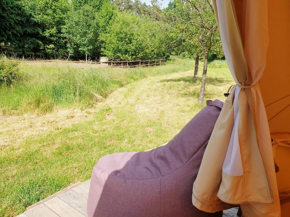 Die Alm in Schöllbüchl - Zelt Luxury tent in South Bohemian Region