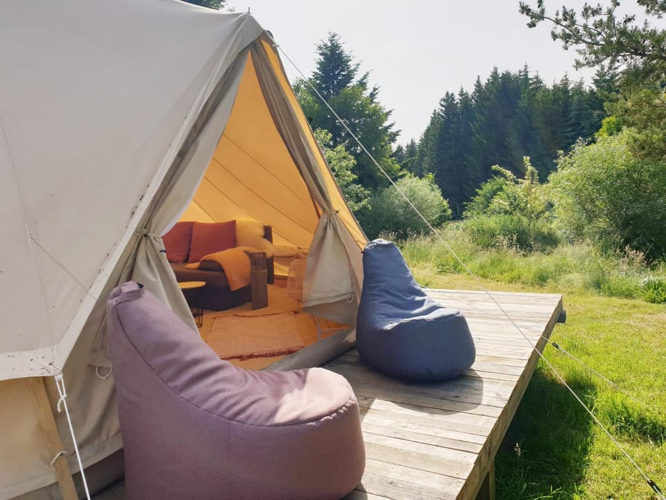 Die Alm in Schöllbüchl - Zelt Luxury tent in South Bohemian Region