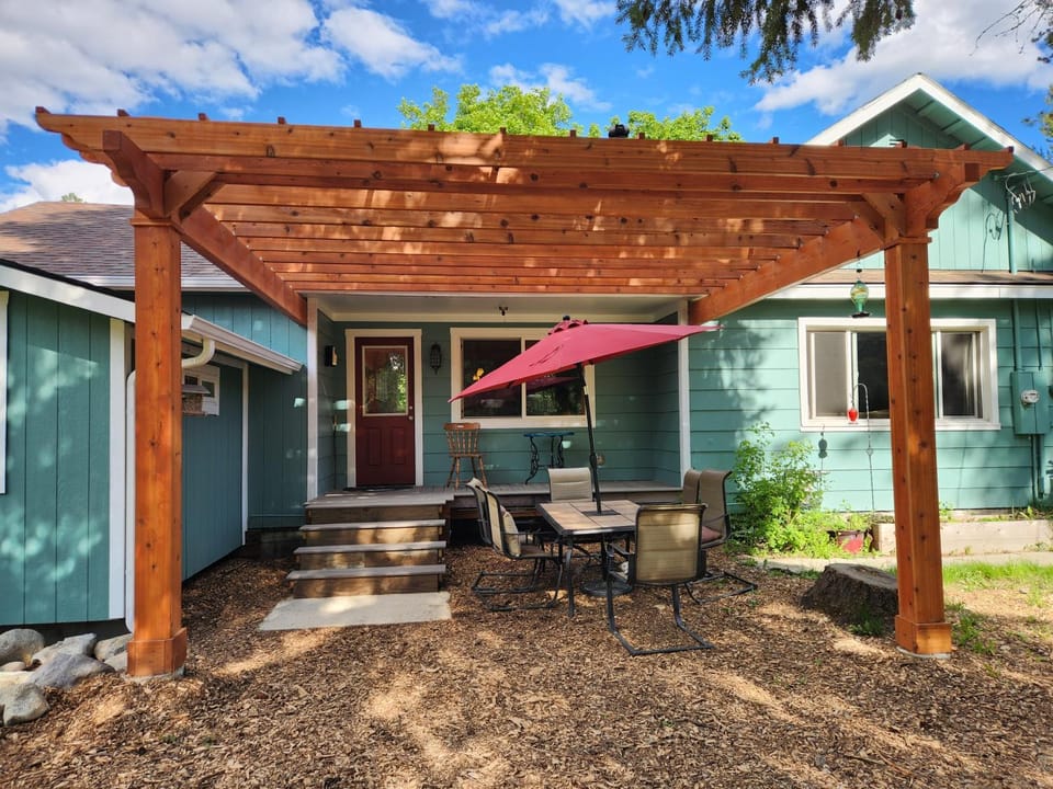 Property building, Patio