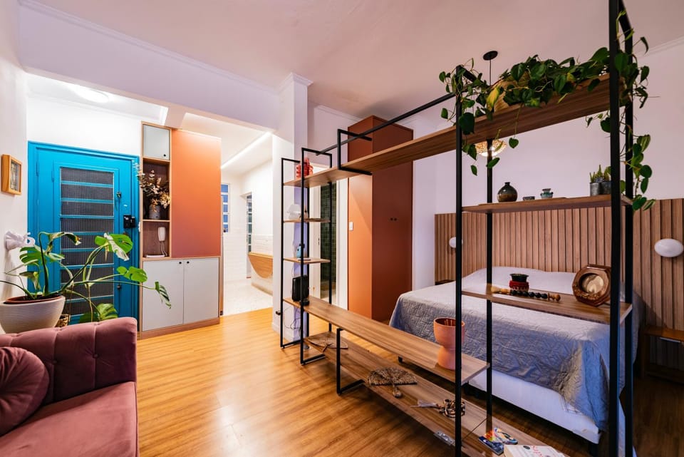 Lindo Studio em edifício icônico de Santos! Apartment in Santos