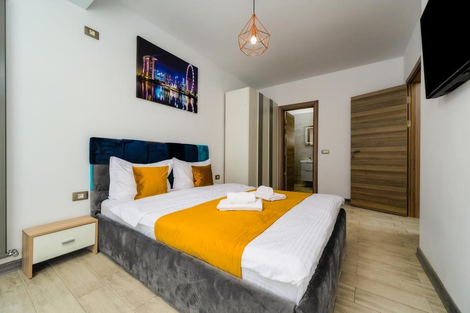 Bed, Photo of the whole room, Bedroom, wardrobe