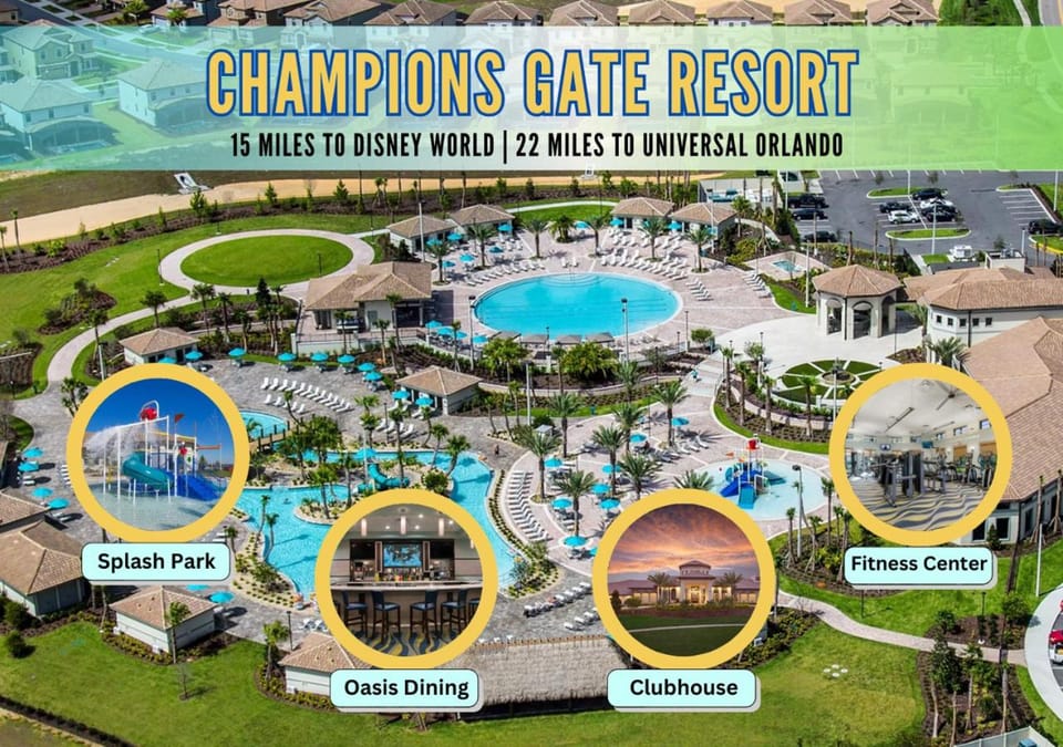 Golf Paradise! Private Pool, Min to Theme Parks House in Four Corners