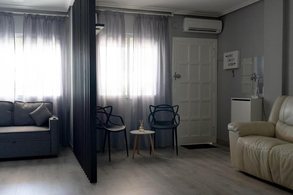 Living room, Seating area, Bedroom