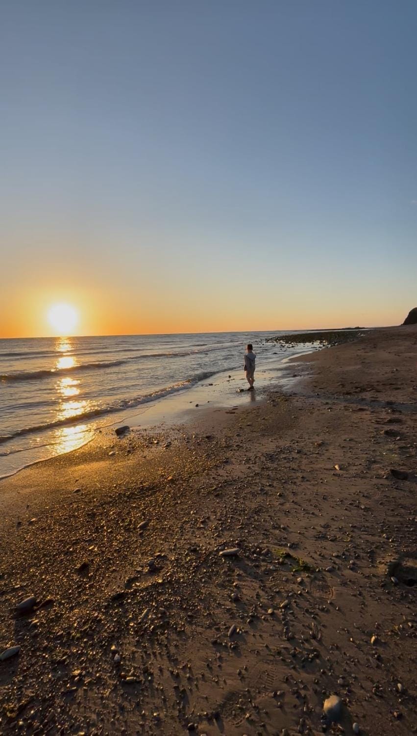 Beach, Sunset