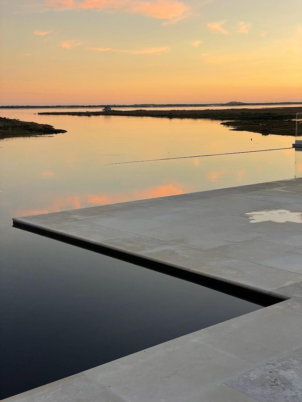 Sea view, Swimming pool, Sunset