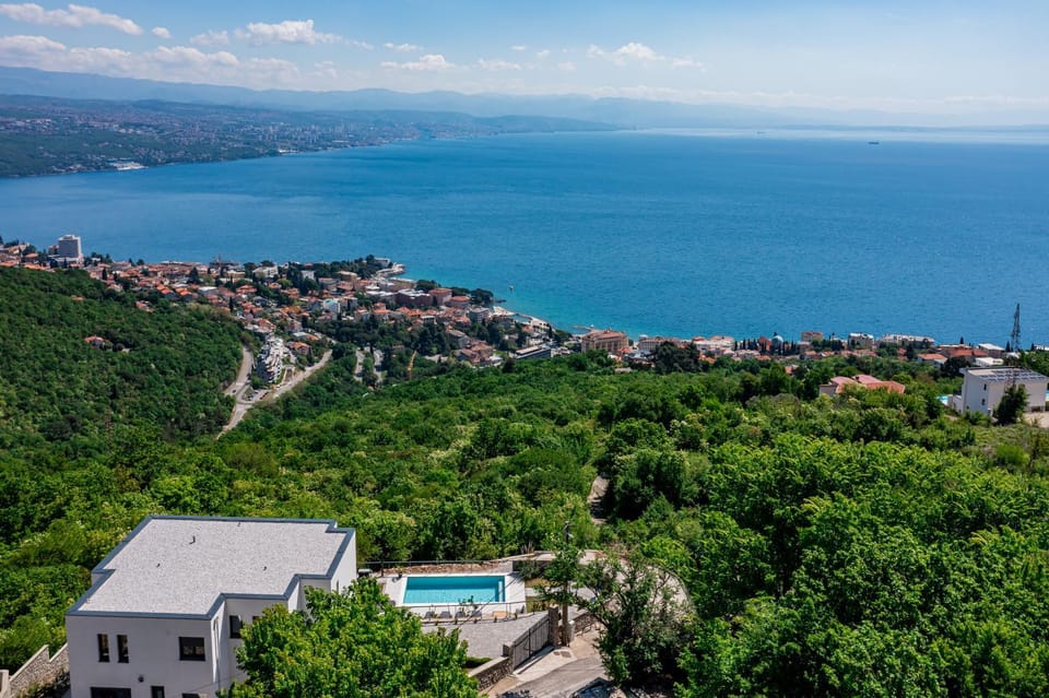 Bird's eye view, Sea view