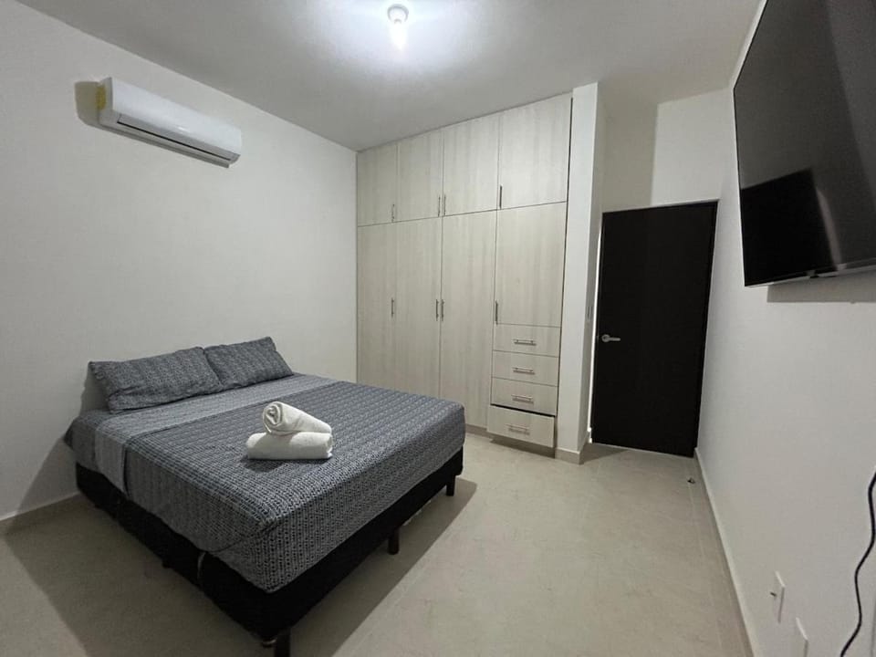 Beautiful house with pool & Gym Apartment in Playa del Carmen