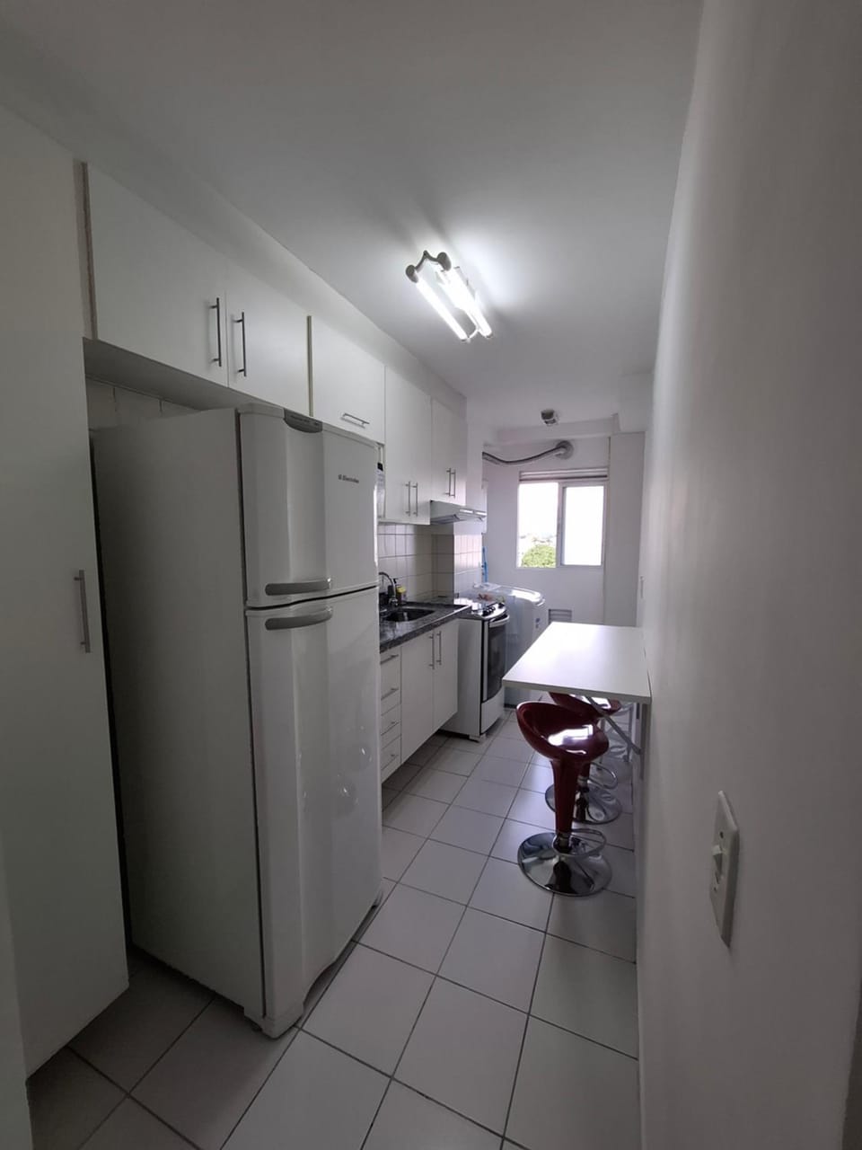 Kitchen or kitchenette, oven, stove