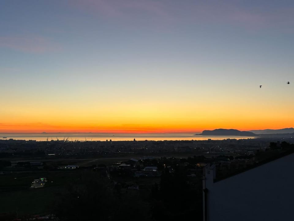 Natural landscape, Sea view, Sunset