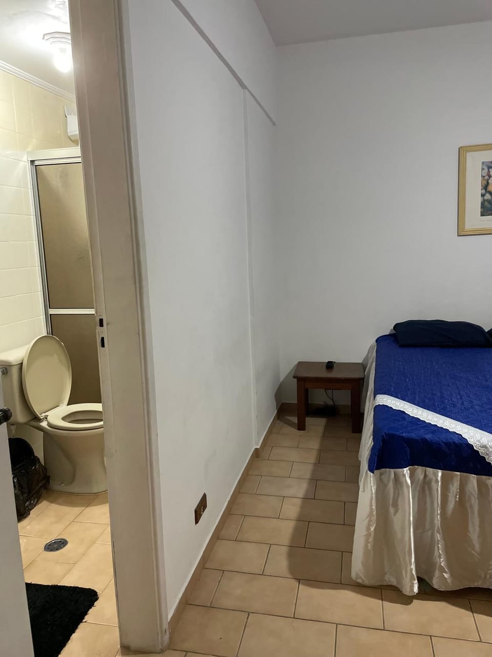Toilet, Bed, Photo of the whole room, Bedroom