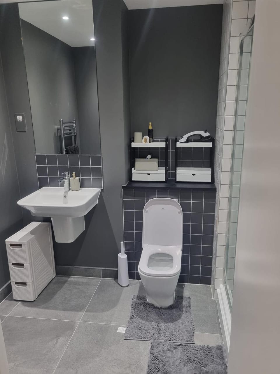 Shower, Toilet