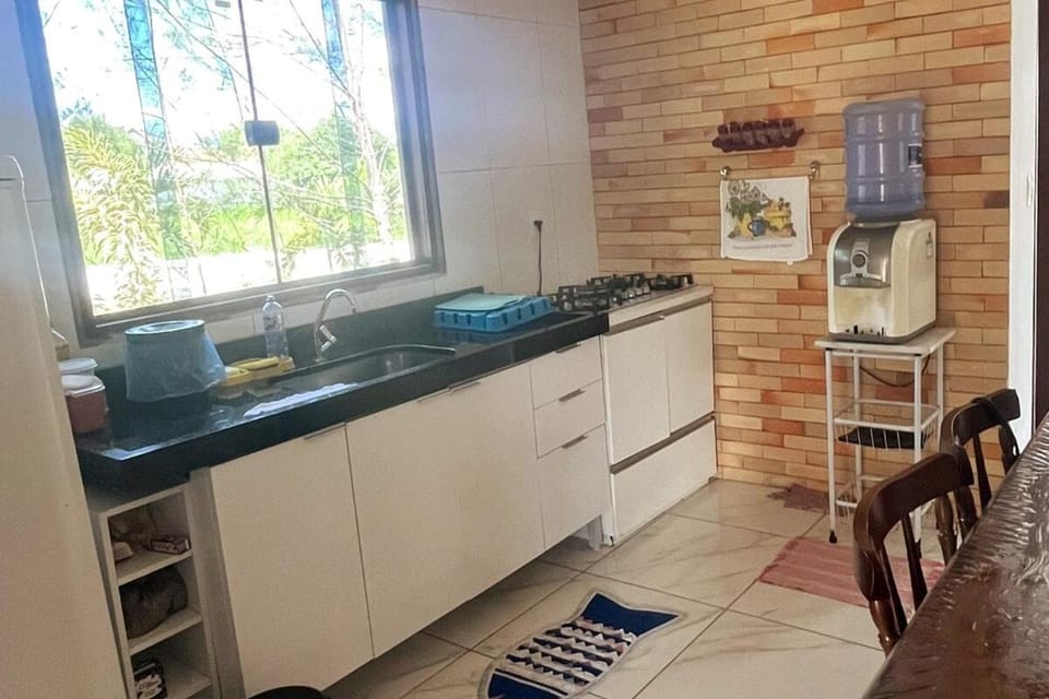 Kitchen or kitchenette, oven, stove