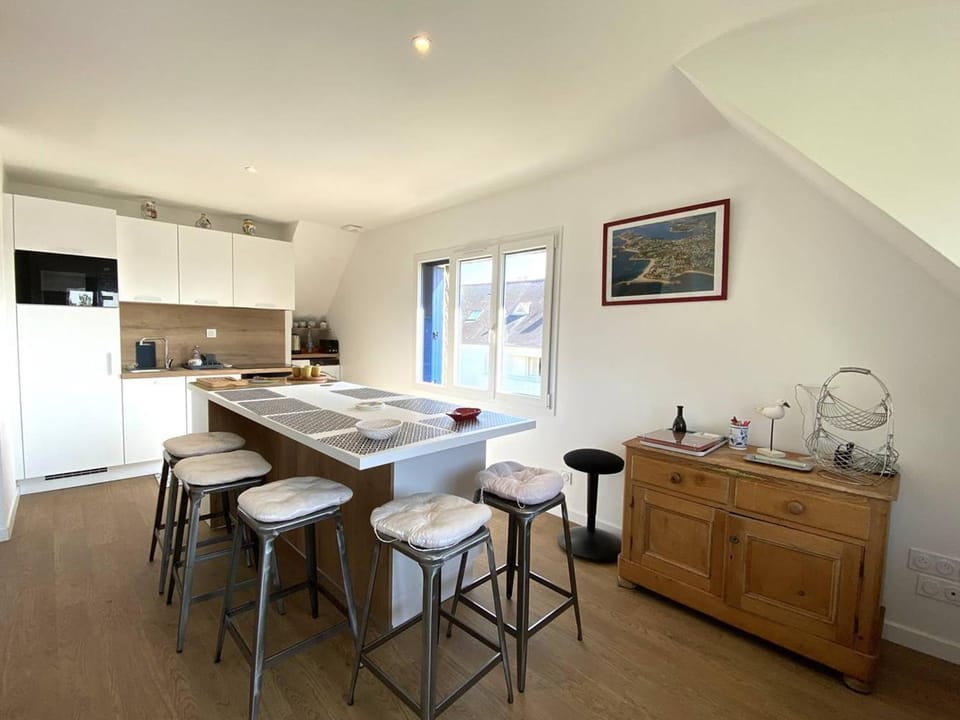 Bel appartement rénové avec vue mer à Trégastel, proche plage - FR-1-368-462 Apartment in Trégastel