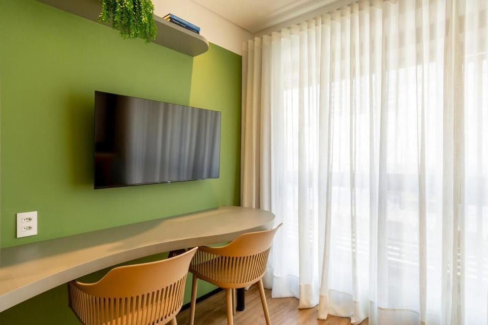 Apartamento novo em frente ao Allianz Parque com 1 vaga-sujeita a disponibilidade Apartment in Sao Paulo City