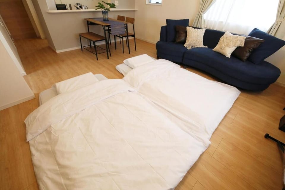 blue sea and house Apartment in Okinawa Prefecture