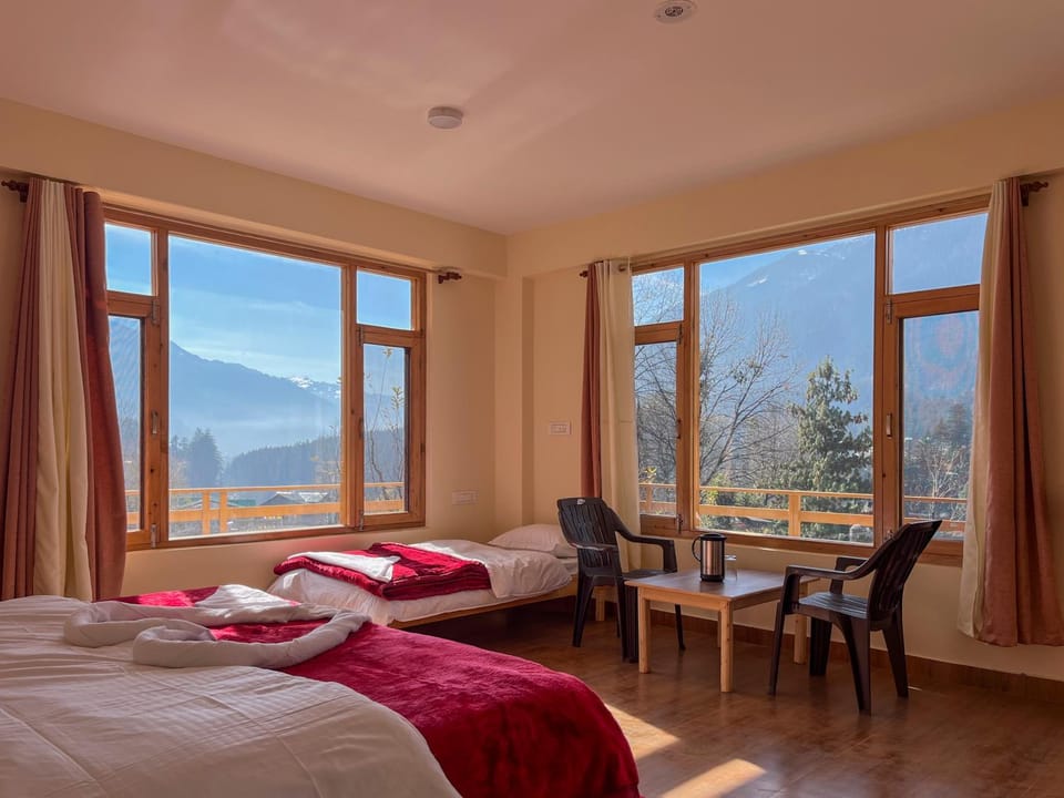 Bed, View (from property/room), Bedroom
